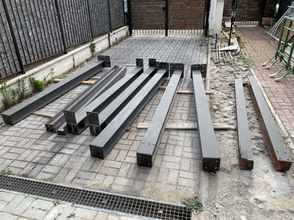 RISTRUTTURAZIONE VILLA A SCHIERA - ROMA